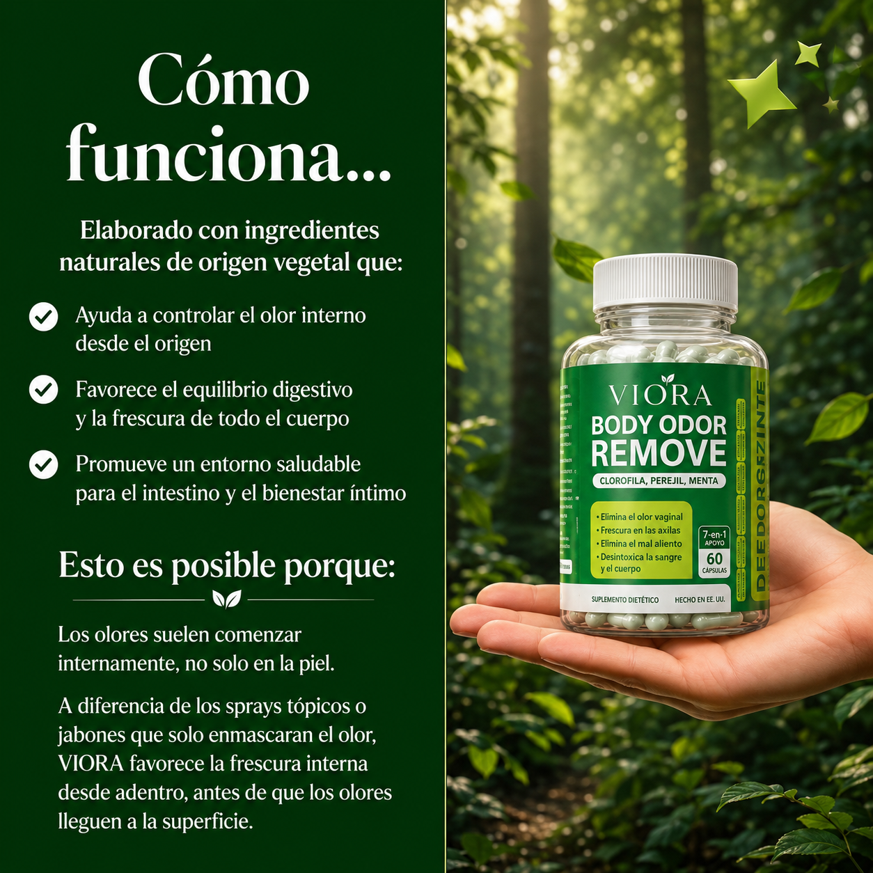 Tu frescura empieza desde dentro con Viora ™