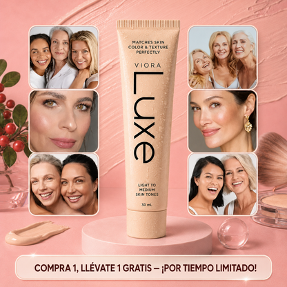 LUXE Base adaptativa que se adapta a tu pH - Realza tu belleza