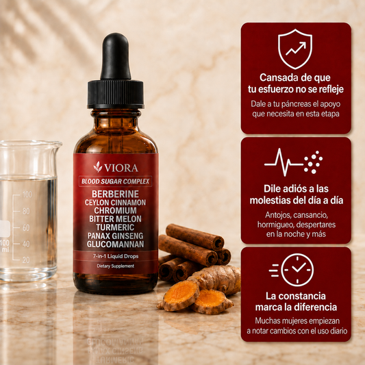 VITASUGAR™ Complejo 7 en 1 - Para apoyarte en la menopausia by Viora